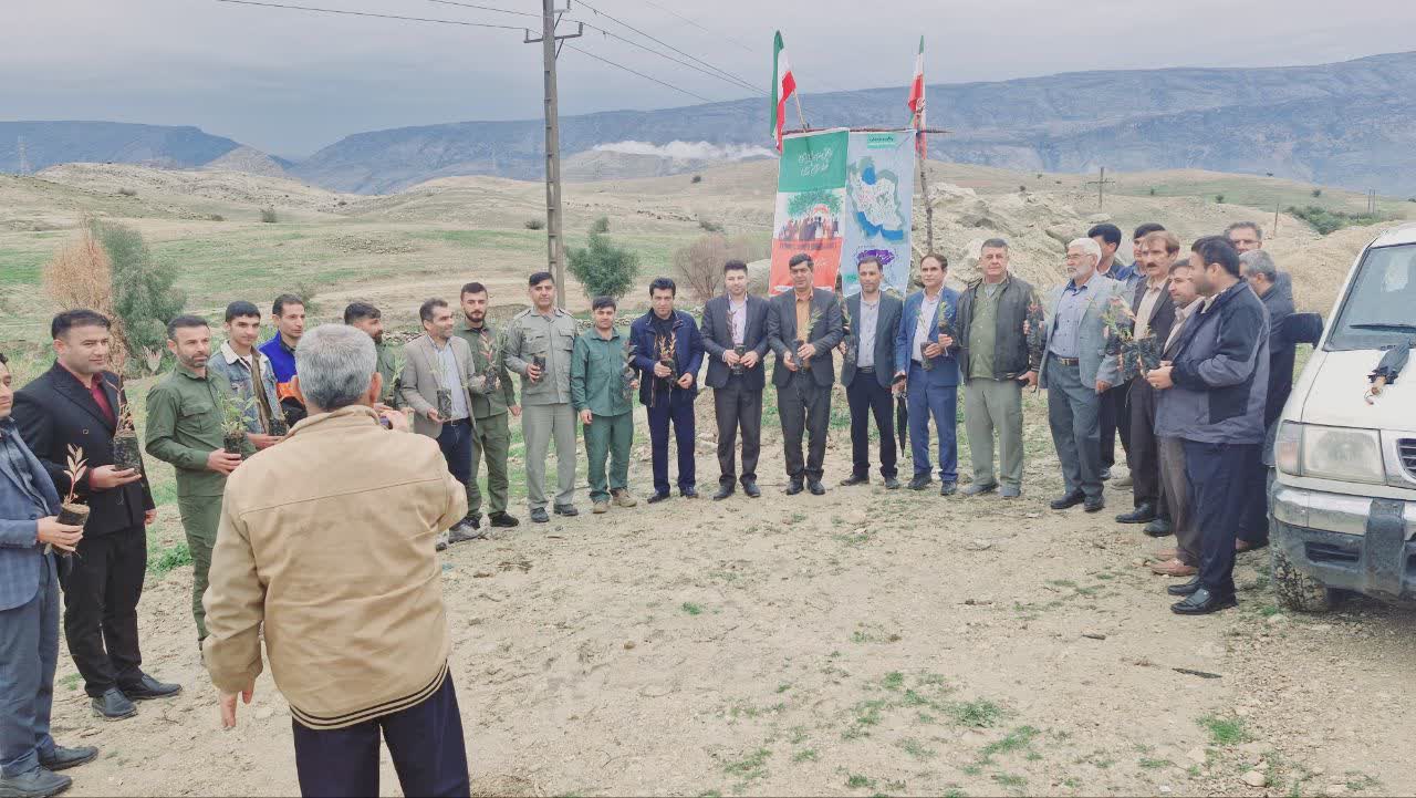 مراسم آغاز هفته منابع طبیعی در چرام