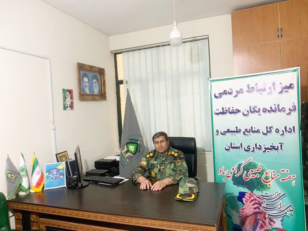 میز ارتباط مردمی فرمانده یگان حفاظت